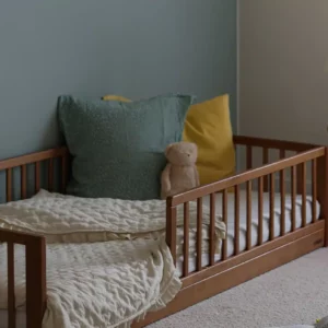 Monty Floor Bed 160x80 - Vintage (Incl. Mattress)