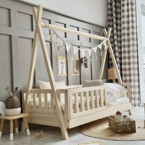 Tipi Husseng190x90 - Naturlig Træ (Hurtig Levering)
