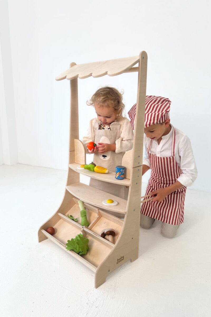 Markedsbod I Træ | babywood | Beba.dk | 1