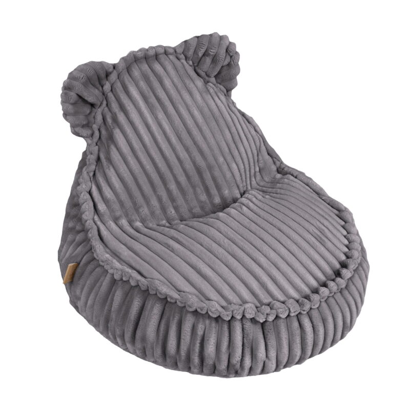 Meowbaby Sækkestol - Jurrasic Grey | MeowBaby | Beba.dk | 1
