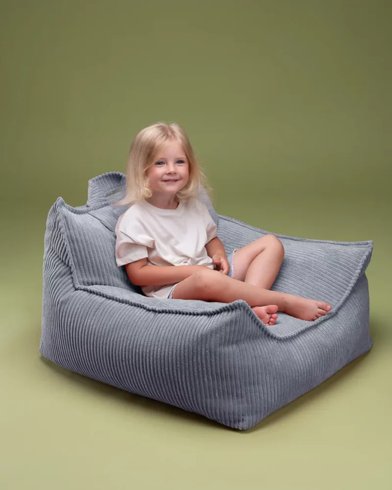 Wigiwama Sækkestol - Blueberry Blue | Wigiwama | Beba.dk | 1