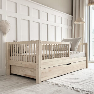 Basic Alto Plus 190x90cm - Naturlig Træ (Hurtig Levering)