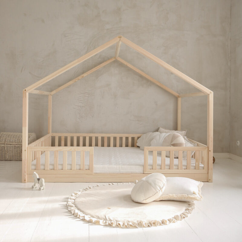 Husseng Duo 200x140 - Naturlig Træ (Hurtig Levering) | Luletto | Beba.dk | 1
